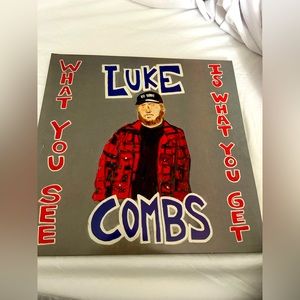 Luke Combs “What You See Is What You Get” vinyl